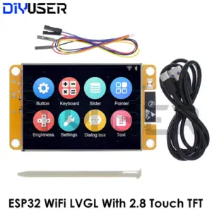 ESP32-S Utvecklingskort med 2,8" Skärm